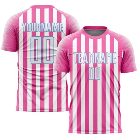 Custom Pink Soccer Jerseys | Personalized Pink Team Soccer Uniforms ...