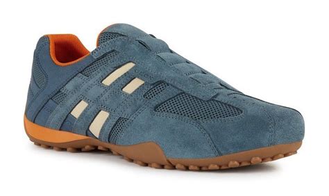 Geox UOMO SNAKE B Slip-On Sneaker Slipper, Freizeitschuh, Schlupfschuh ...