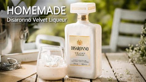 Homemade Amaretto Liqueur With Cream Disaronno Velvet Recipe