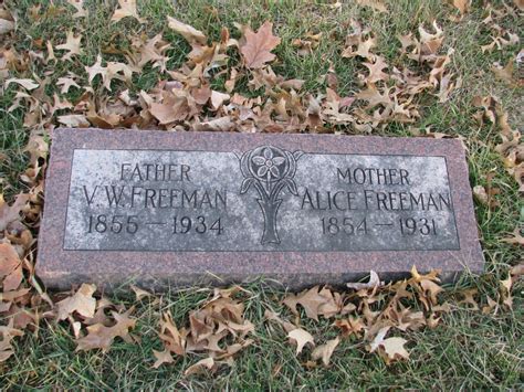 Alice Catherine Otis Freeman 1854 1931 Find A Grave Memorial