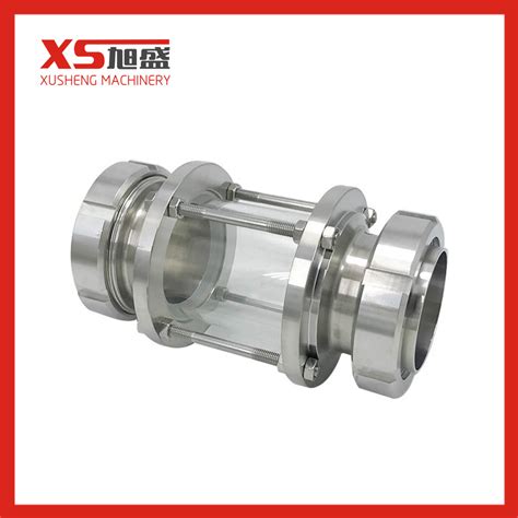 Sanitary Stainless Steel Union End Sight Glass With Nut China