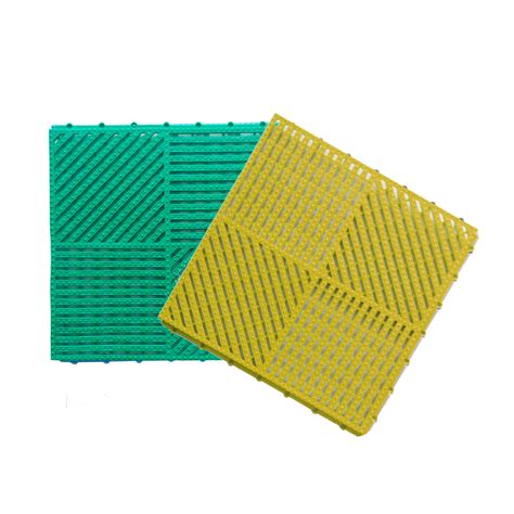 Portable Durable Interlocking Anti Slip PVC Flooring Tile For Swimming