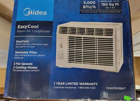 Midea Btu Easycool Small Window Air Conditioner Model Mawo M Bwt