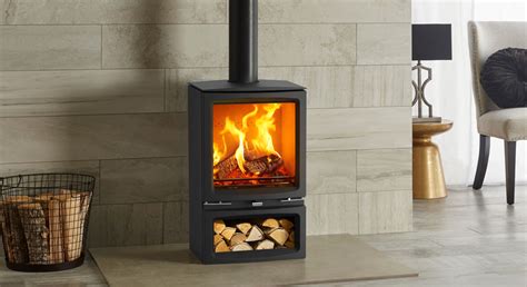 Vogue Medium Wood Burning Multi Fuel Stoves Stovax Contemporary