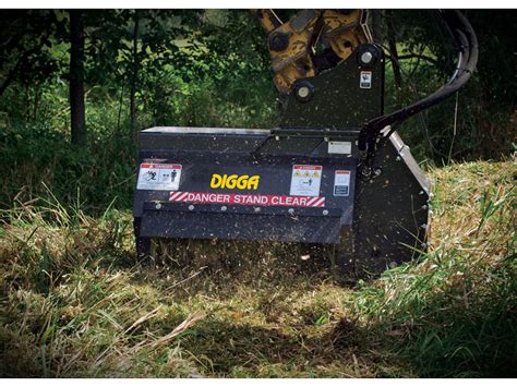 New Digga Digga Flail Mower For 3 10t Excavators Drumflail Mowers In