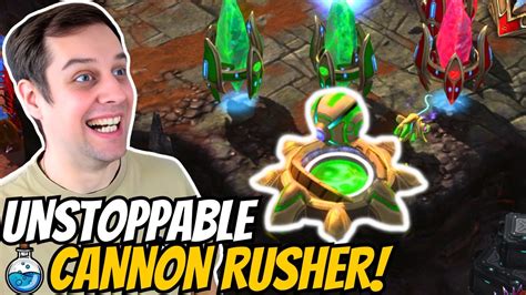 Tilted Protoss Gets Cannon Rushed Times Cannon Rush In Grandmaster