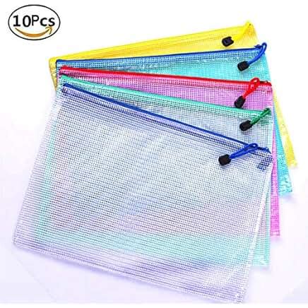 Amazon Fr Pochette Zippee Transparente