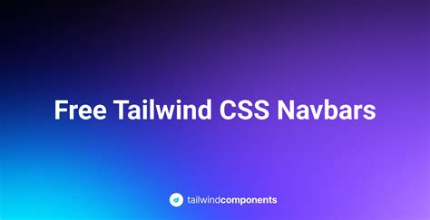 Free Tailwind Css Navbars By Khatabwedaa