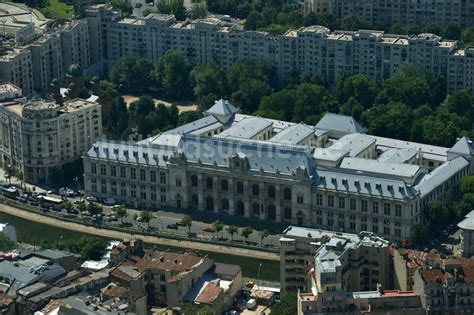 Bukarest Aus Der Vogelperspektive Geb Ude Des Justizpalast Curtea De