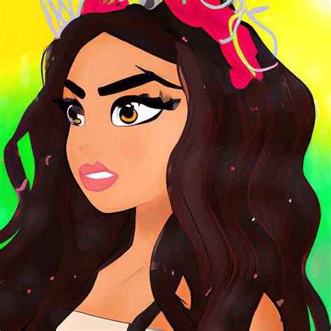 Latina Disney Princess Graphic Creative Fabrica