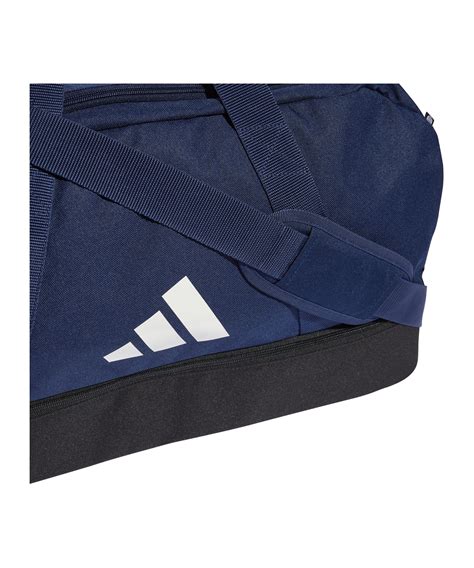 Adidas Tiro League Duffel Bag Gr M Blau Weiss Dunkelblau