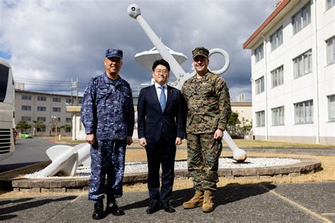 Dvids Images Officials At Work Japanese State Minister Of Defense