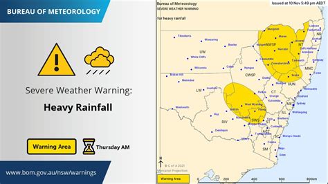 Bureau Of Meteorology New South Wales On Twitter ⚠️ Severe Weather Warning Update ⚠️ Heavy