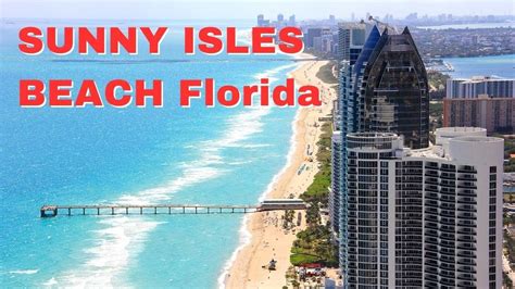 Sunny Isles Beach Florida 4k Drone Footage Youtube