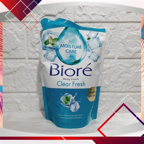 Biore Refill Body Foam Clear Fresh 450ml Toko Belanja Online