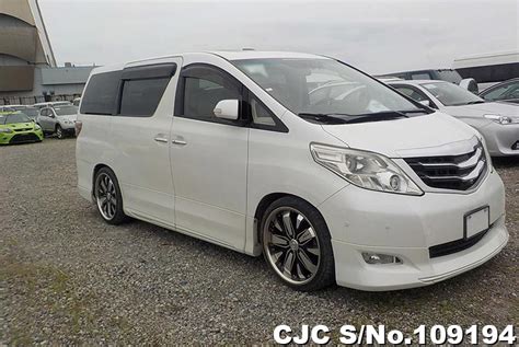 Toyota Alphard White For Sale Stock No Japanese Used