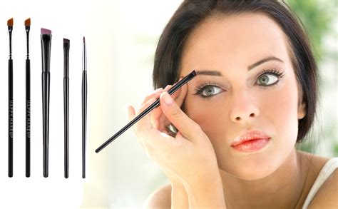 Pinceaux Maquillage Biseauté Pinceau Eyeliner Incliné Pinceau De