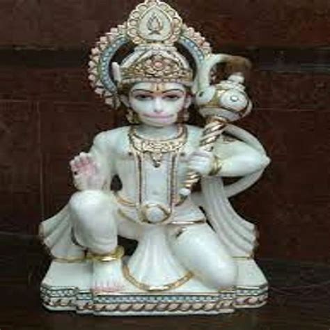 Marble Hanuman Statue White Temple At Rs In Alwar Id