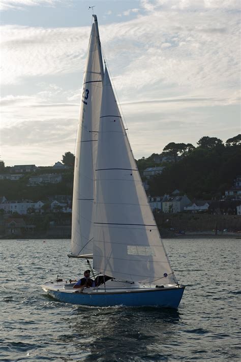 Ajax Keel Boats At St Mawes John Lashbrook Flickr