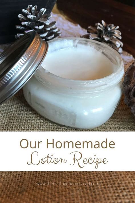 Homemade Lotion Recipe Homemade Lotion Recipe Lotion Recipe