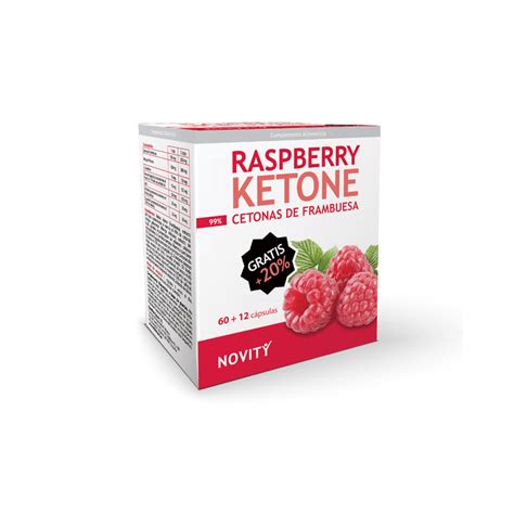 Raspberry Ketone Cetona de Frambuesa 60 12 cápsulas