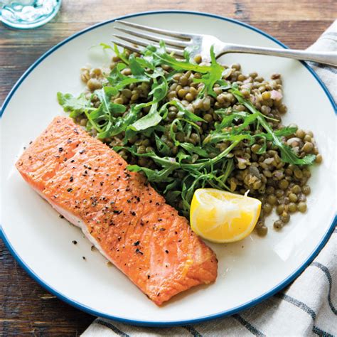 Easy Salmon With Lentils Recipe Williams Sonoma Taste