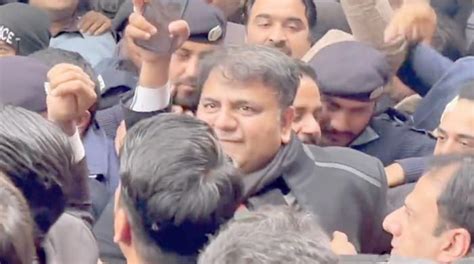 Court Grants Police Two Day Physical Remand Of Pti S Fawad Chaudhry