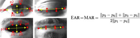 The Eye Aspect Ratio Is Practically Identical To The Mouth Aspect Radio