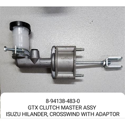 Clutch Master Assembly Isuzu Hilander Crosswind With Adaptor Shopee