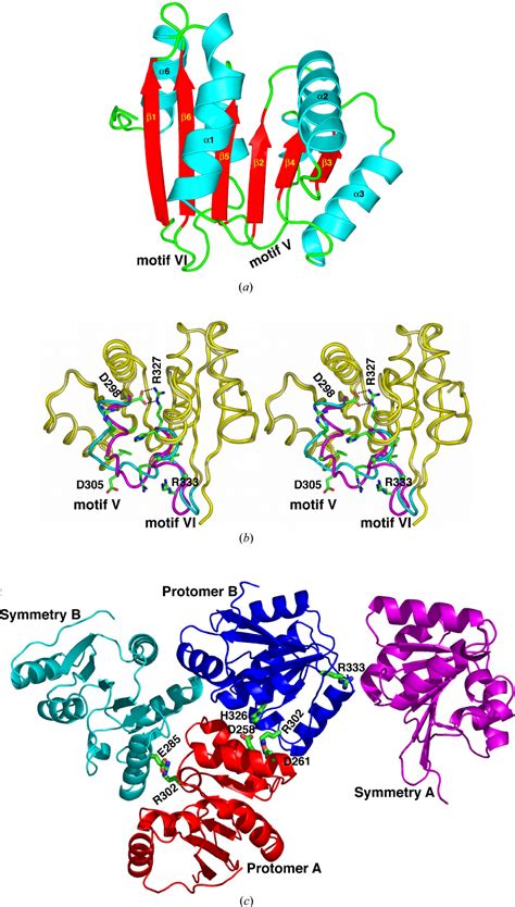 Table 1 From Structure Of The Second Domain Of The Bacillus Subtilis