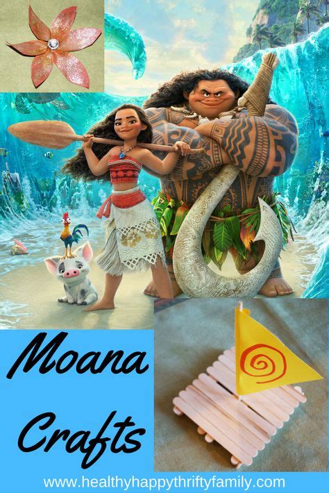 Moana Crafts For Kids