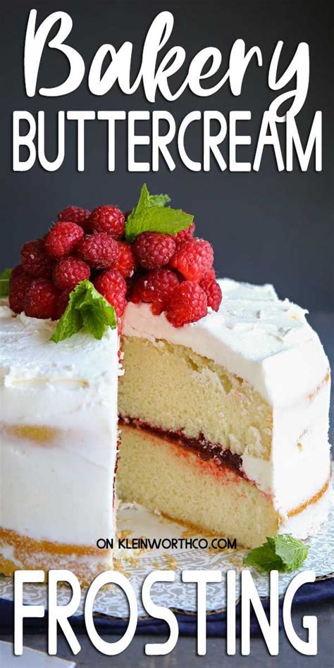 Best Bakery Buttercream Frosting Bakery Frosting Recipe Bakery Cakes