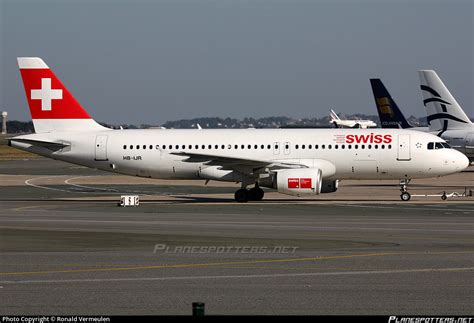 Hb Ijr Swiss Airbus A Photo By Ronald Vermeulen Id