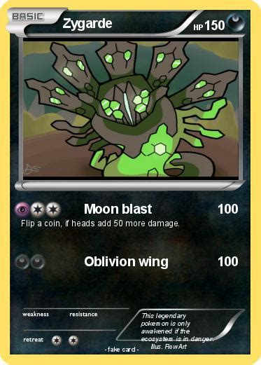 Pokémon Zygarde 394 394 Moon blast My Pokemon Card