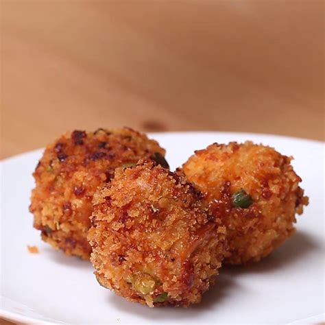 Cheesy Chicken Balls Recipe by Tasty