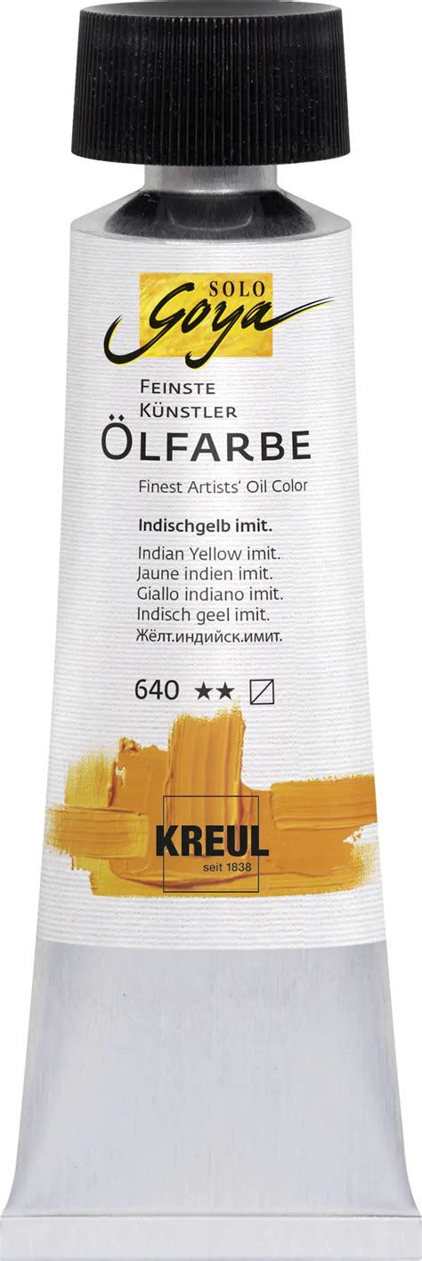 Kreul Solo Goya Feinste Künstler Ölfarbe zinnoberrot hell 55 ml kaufen