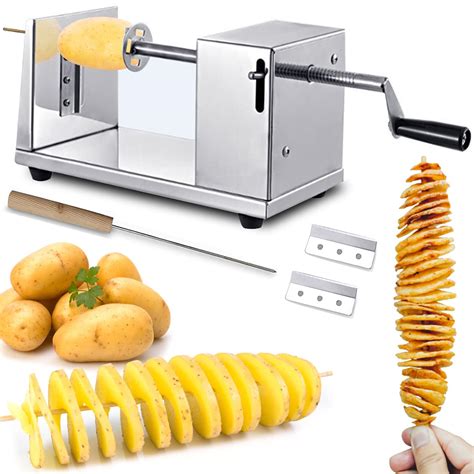 amazoncom tornado potato spiral cutter aitrai manual stainless steel