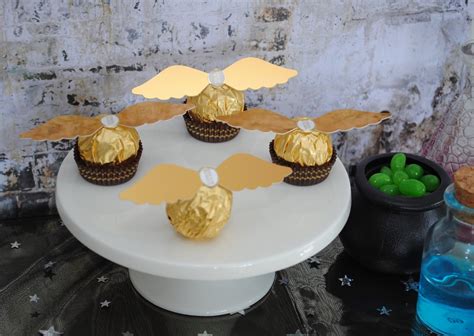 Harry Potter Golden Snitch Wing Tags Ferrero Rocher Chocolates Harry