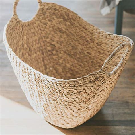 Seagrass Storage Basket By West Dwelling Large Water Hyacinth Wicker