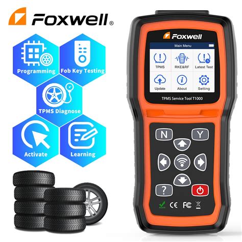 Foxwell Outil De Programmation Tpms T Activation Des Capteurs