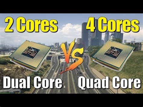 Dual Core Vs Quad Core CPU Comparison YouTube