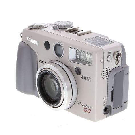 Canon Powershot G2 Digital Camera Silver 40mp At Keh Camera