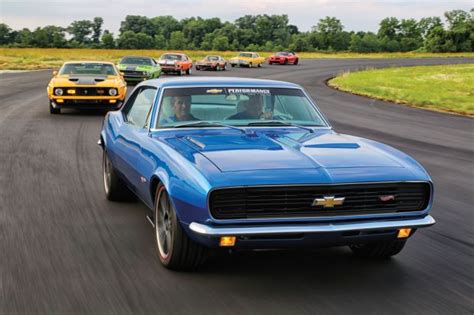 Hot Rod Magazine Power Tour Hot Rods Chevy Camaro American Muscle Cars