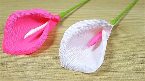 How To Make Paper Flower 2017 Flower Making Of Crepe Paper Diy Paper Crafts Youtube