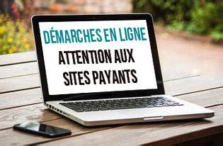 ATTENTION AUX ARNAQUES ET SITES INTERNET QUI PROPOSENT DES PRESTATIONS