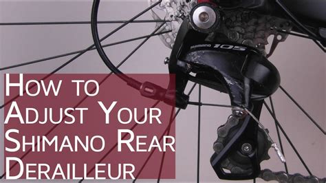 How To Adjust Shimano 105 Derailleur Shop Emergencydentistry