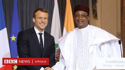 Au Niger Macron Renouvelle Son Soutien Au G Sahel Bbc News Afrique