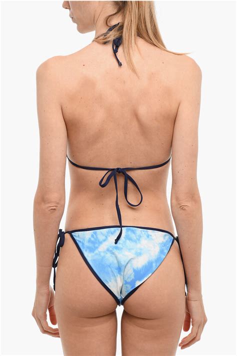 Zadig Voltaire Tie Dye Effect Triangle Bikini Women Glamood Outlet