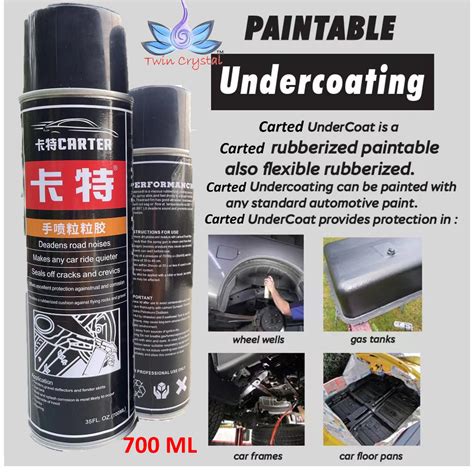 Carter Undercoating Spray Deargon Veslee Anti Rust Spray Rubberized