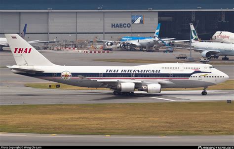 HS TGP Thai Airways Boeing 747 4D7 Photo By Wong Chi Lam ID 217832